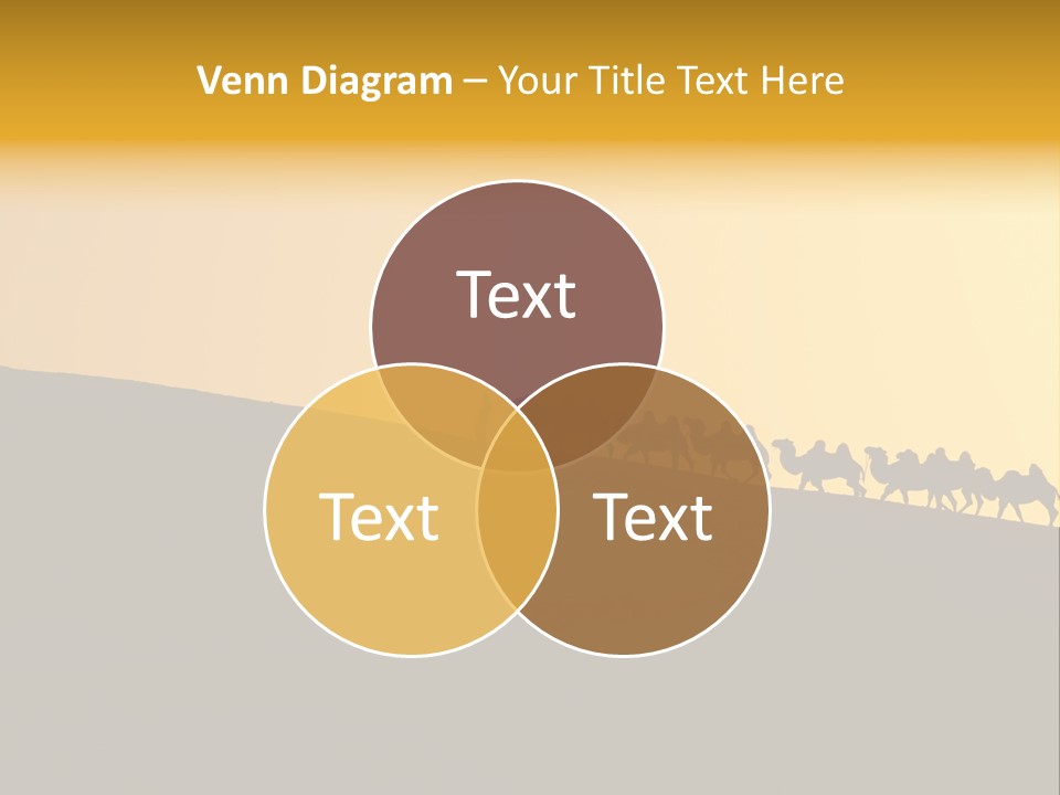 China Sand Silk PowerPoint Template