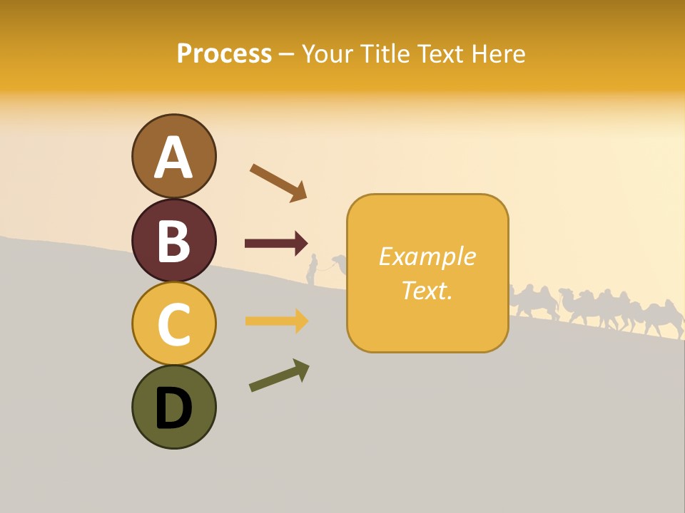 China Sand Silk PowerPoint Template