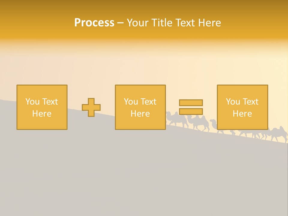 China Sand Silk PowerPoint Template