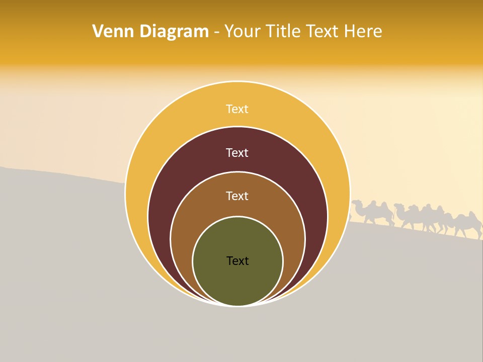 China Sand Silk PowerPoint Template