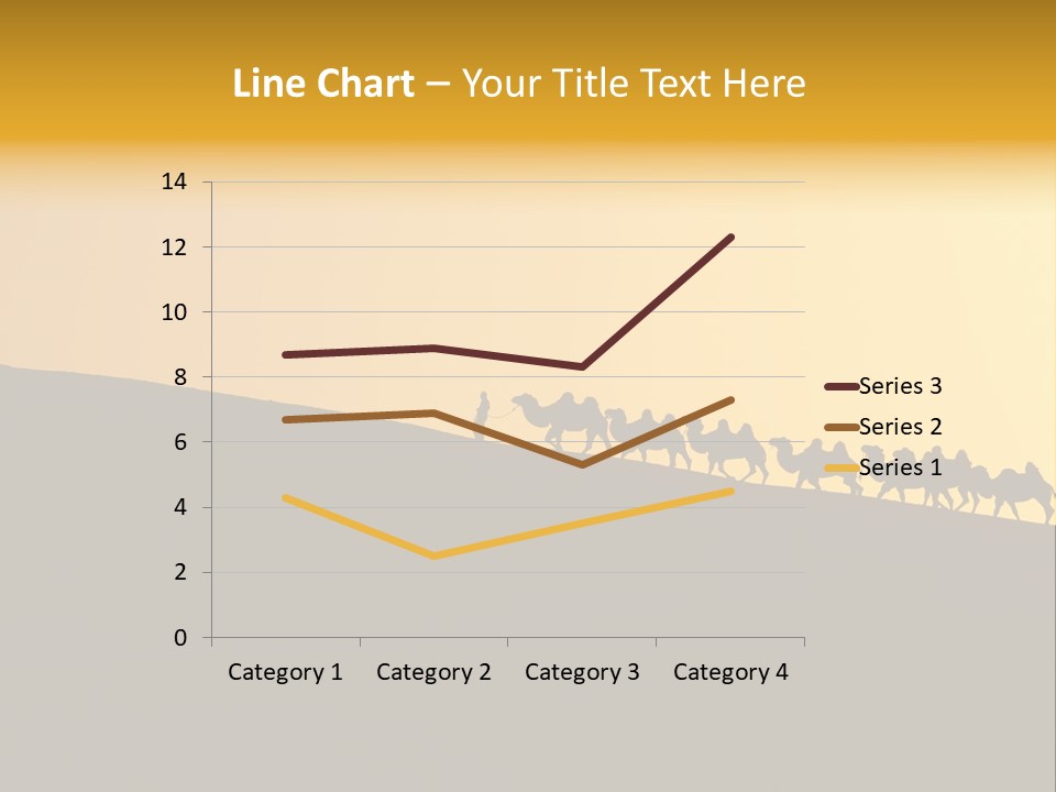 China Sand Silk PowerPoint Template