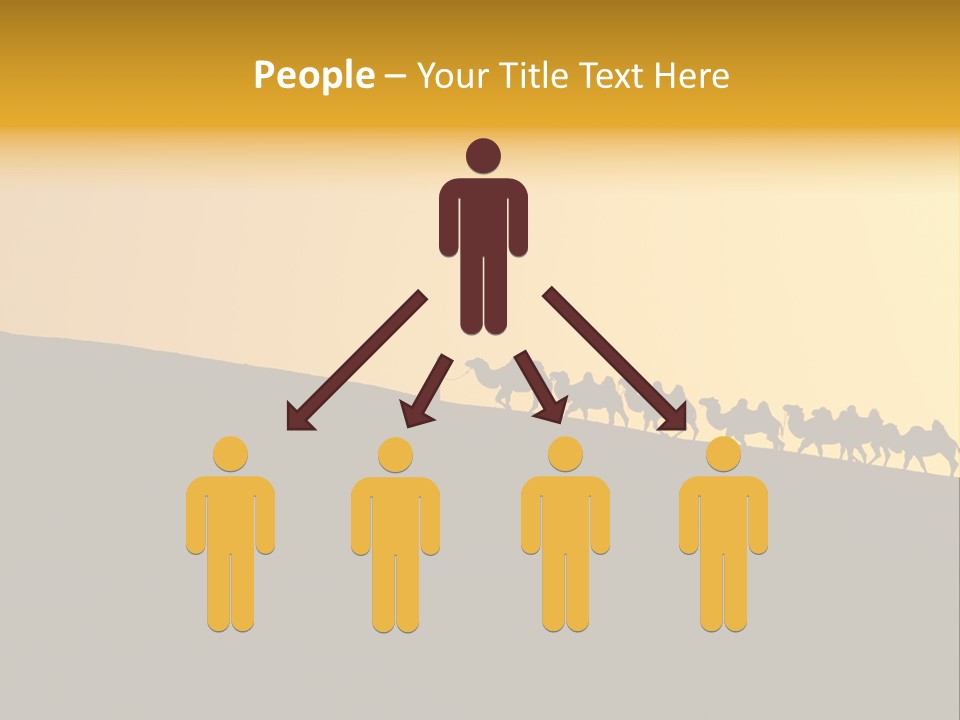 China Sand Silk PowerPoint Template