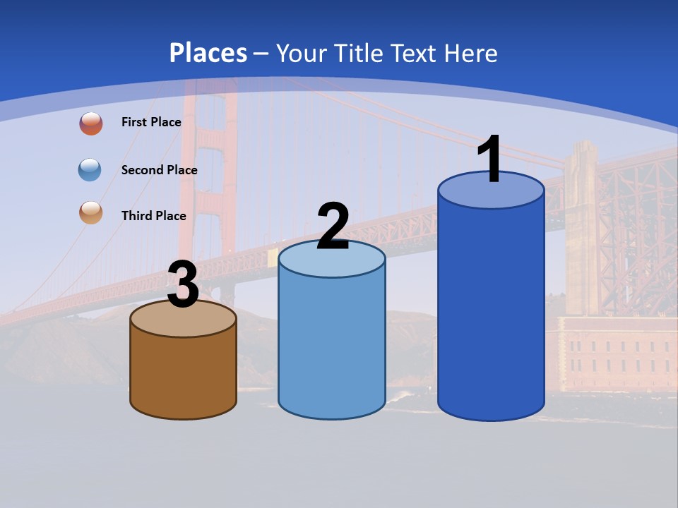 Red Marin County Coastline PowerPoint Template