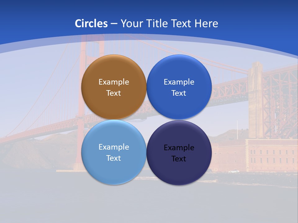 Red Marin County Coastline PowerPoint Template