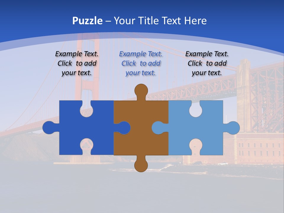 Red Marin County Coastline PowerPoint Template