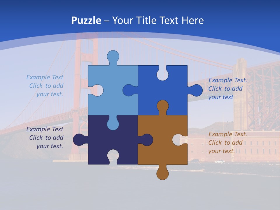 Red Marin County Coastline PowerPoint Template