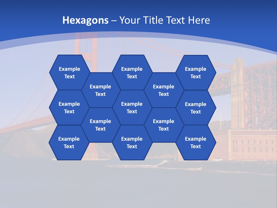 Red Marin County Coastline PowerPoint Template