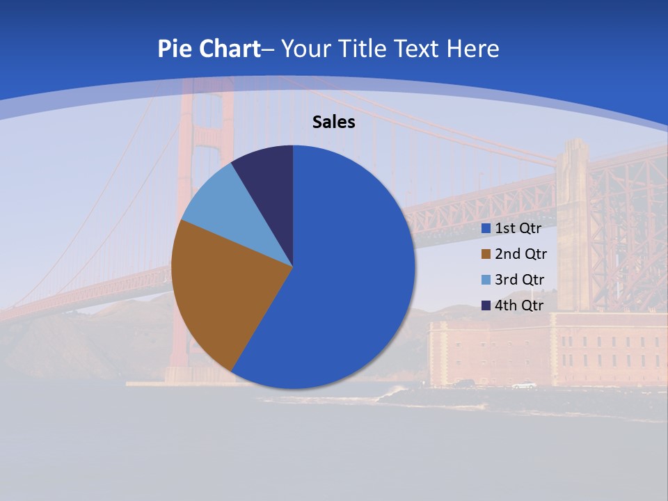 Red Marin County Coastline PowerPoint Template