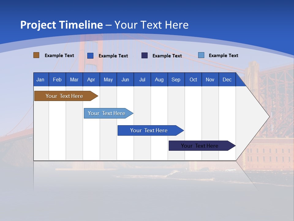 Red Marin County Coastline PowerPoint Template