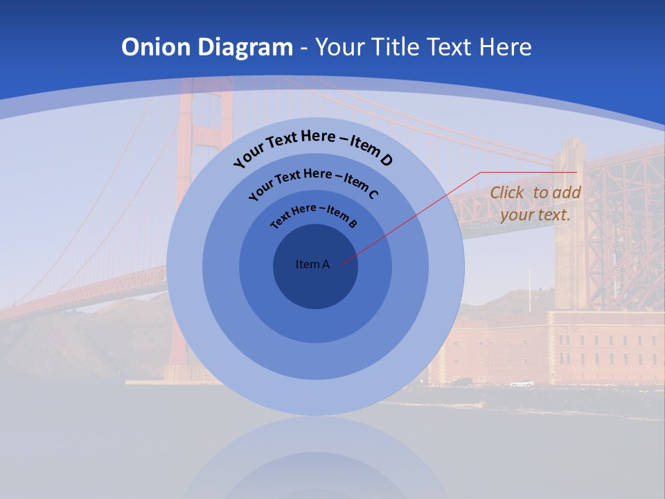 Red Marin County Coastline PowerPoint Template