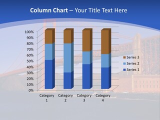 Red Marin County Coastline PowerPoint Template