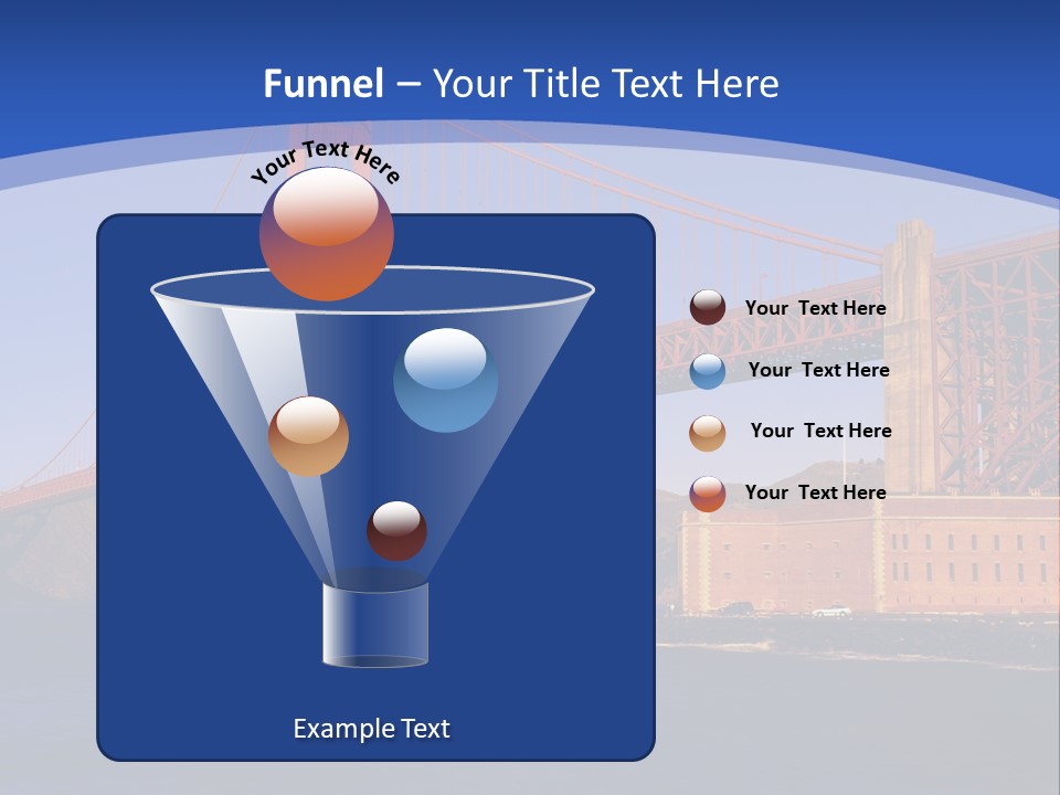 Red Marin County Coastline PowerPoint Template
