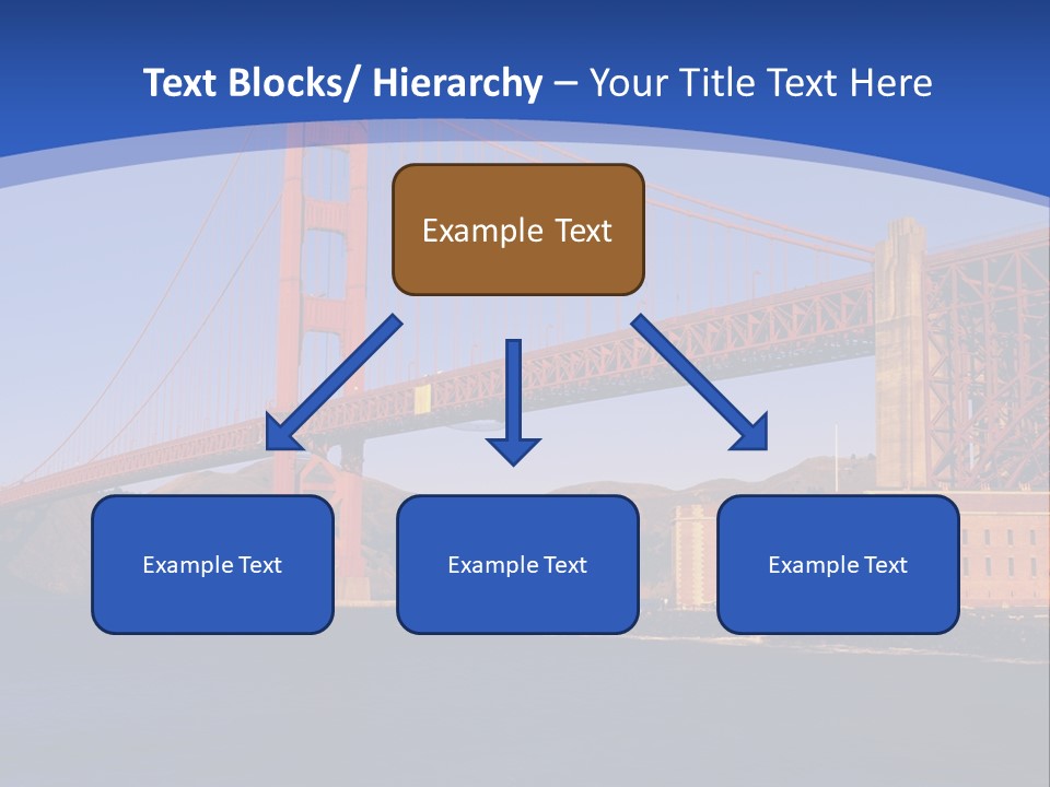 Red Marin County Coastline PowerPoint Template