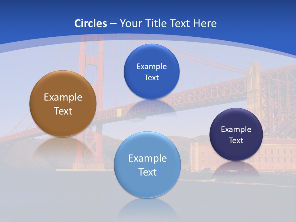 Red Marin County Coastline PowerPoint Template