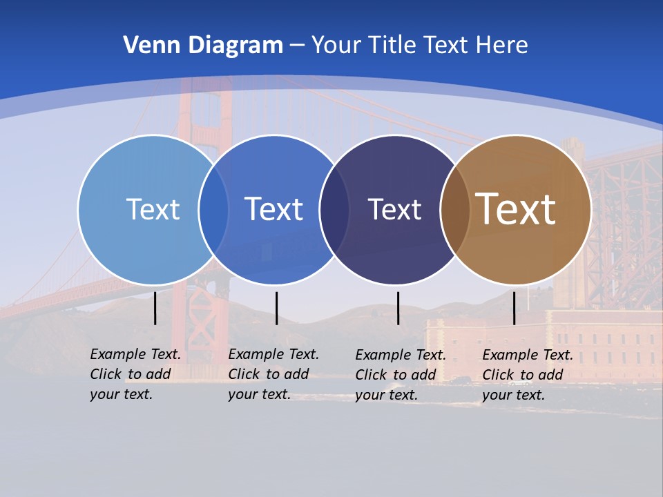 Red Marin County Coastline PowerPoint Template