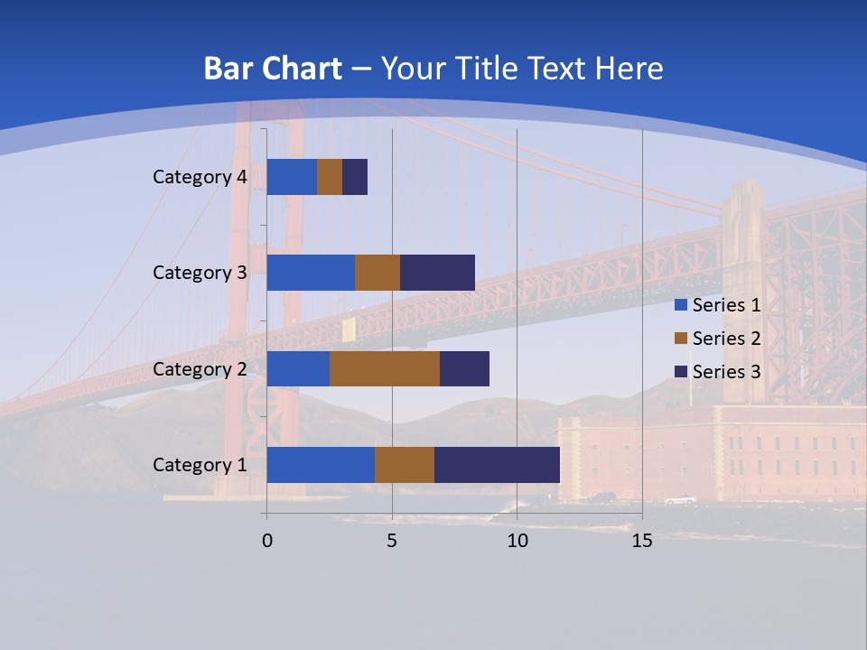 Red Marin County Coastline PowerPoint Template