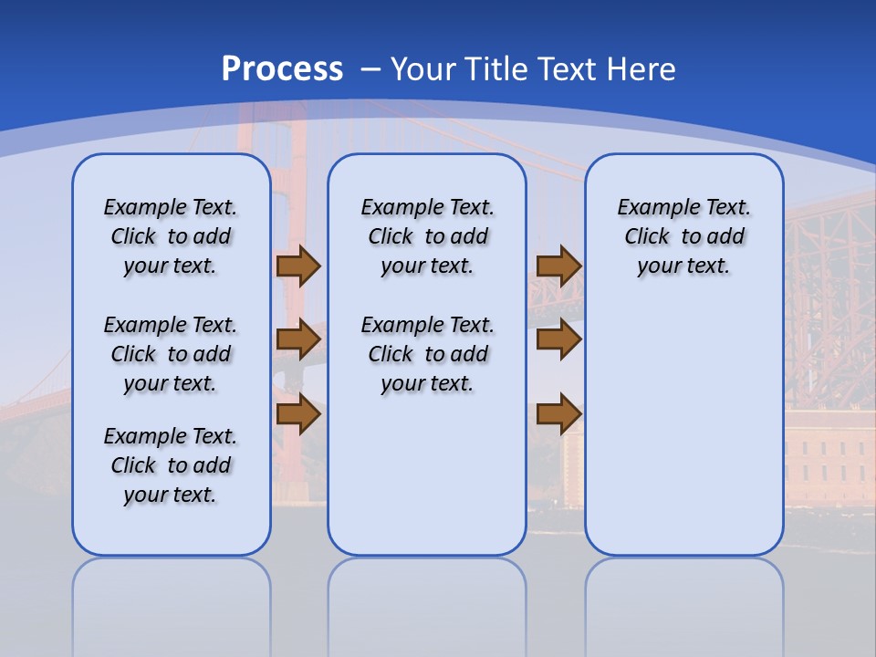 Red Marin County Coastline PowerPoint Template