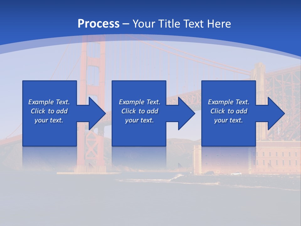 Red Marin County Coastline PowerPoint Template