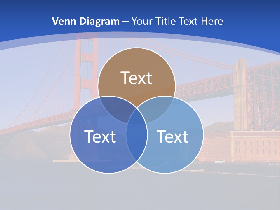 Red Marin County Coastline PowerPoint Template