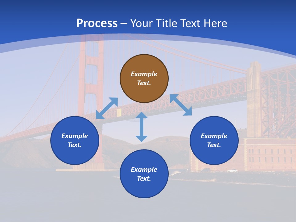 Red Marin County Coastline PowerPoint Template