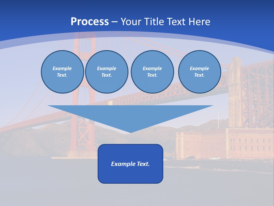 Red Marin County Coastline PowerPoint Template