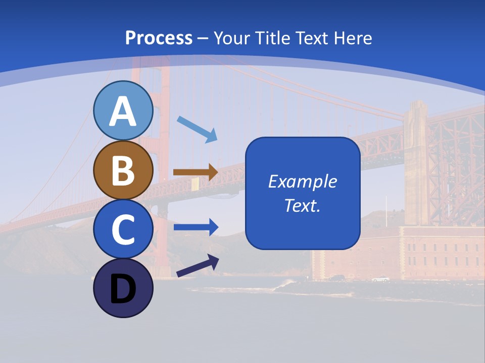 Red Marin County Coastline PowerPoint Template