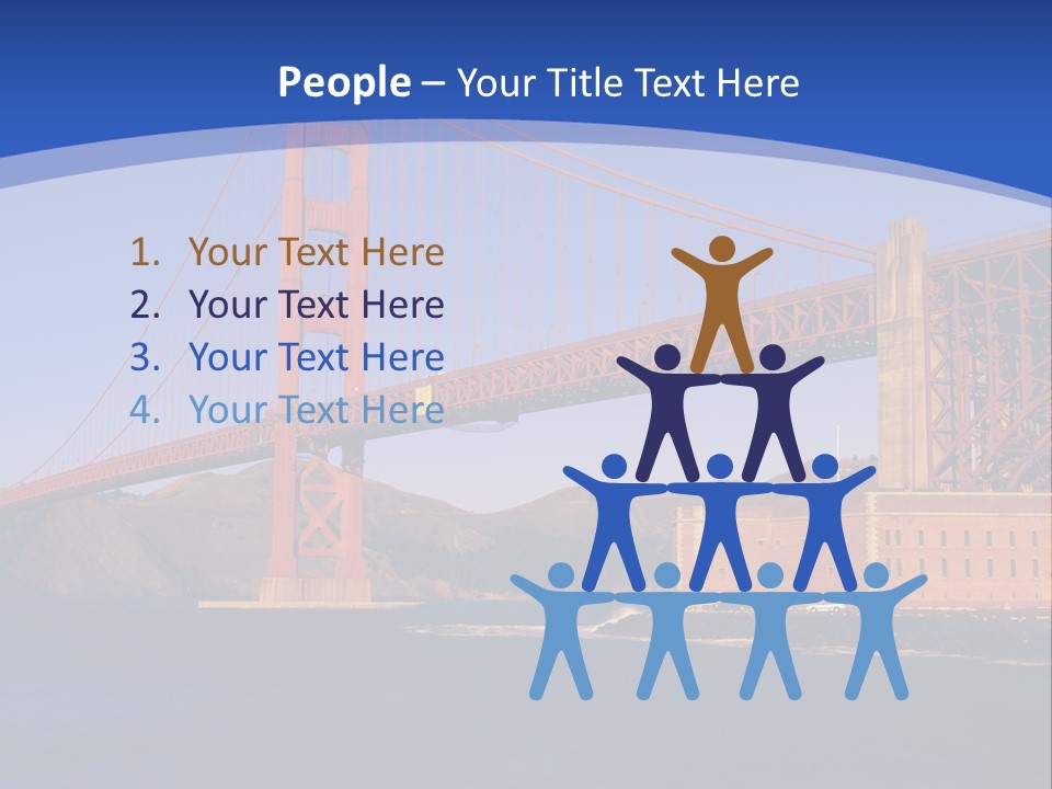 Red Marin County Coastline PowerPoint Template