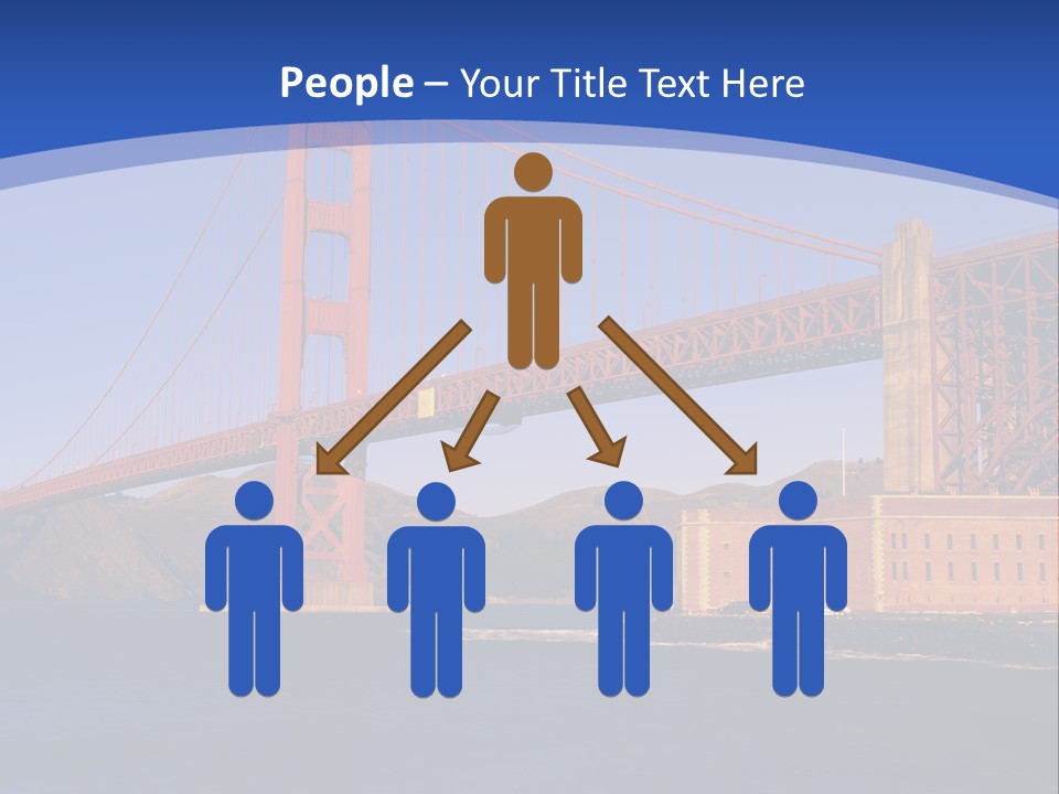 Red Marin County Coastline PowerPoint Template