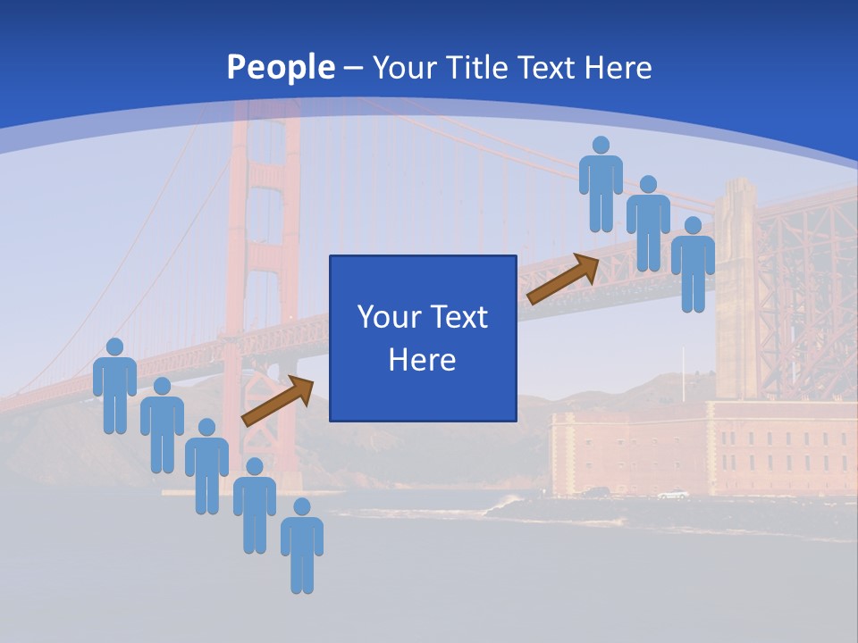 Red Marin County Coastline PowerPoint Template