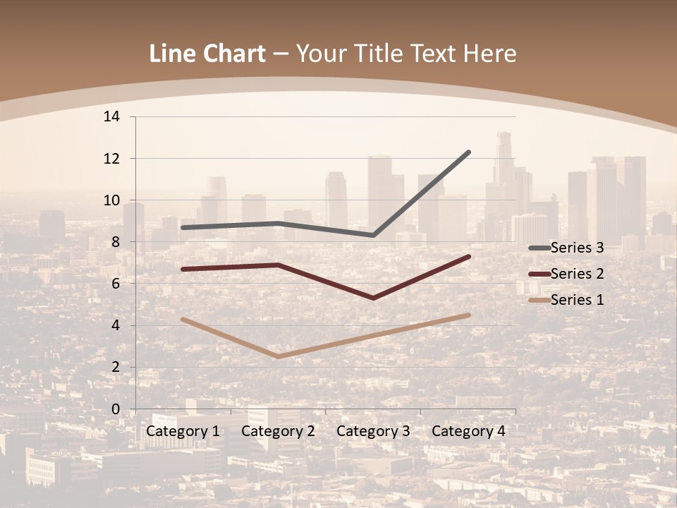 City Los Angeles Downtown PowerPoint Template
