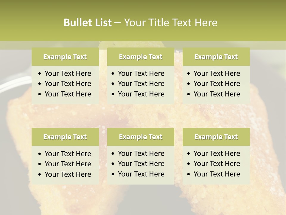 A Piece Of Cake On A Plate With A Fork PowerPoint Template