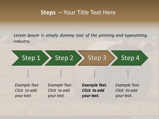 Sea Natural Romance PowerPoint Template