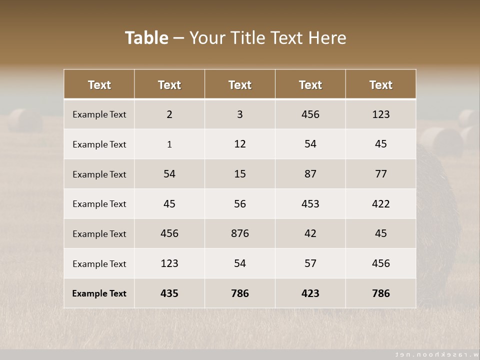 Sea Natural Romance PowerPoint Template