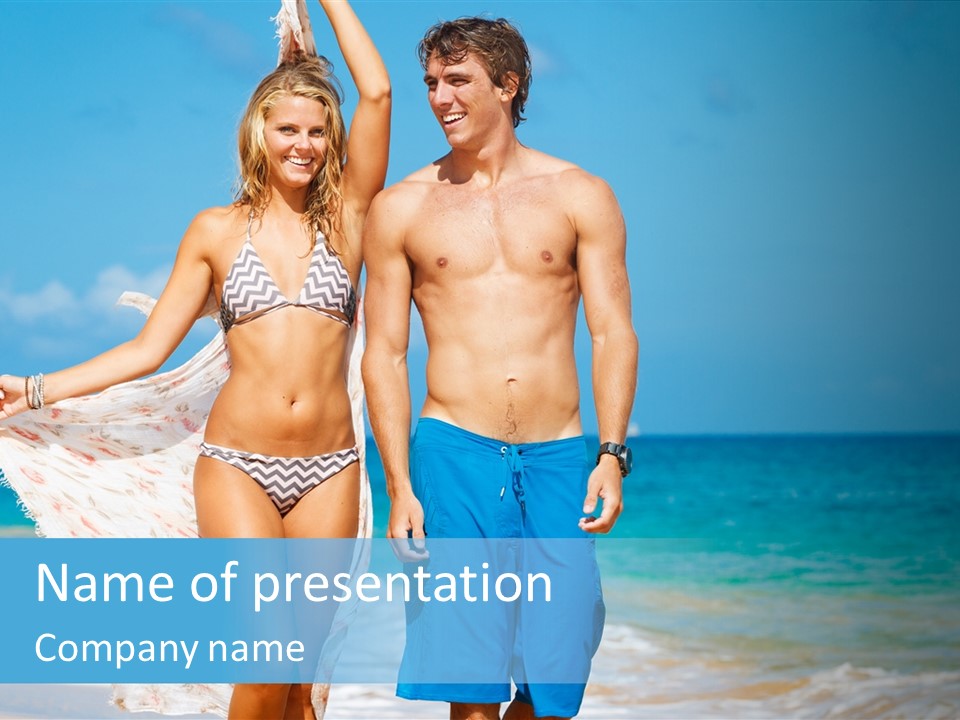 Sea Natural Romance PowerPoint Template