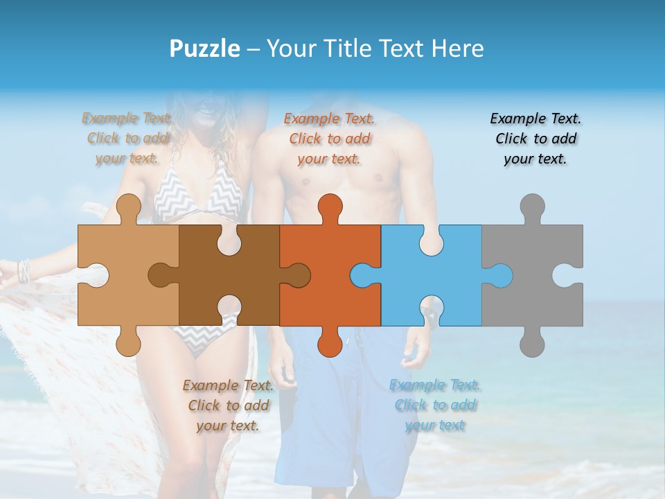 Sea Natural Romance PowerPoint Template