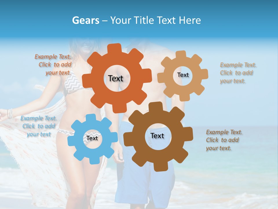 Sea Natural Romance PowerPoint Template