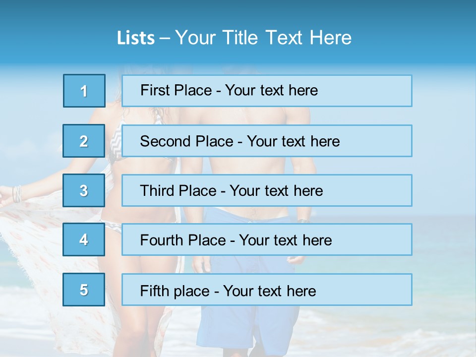 Sea Natural Romance PowerPoint Template