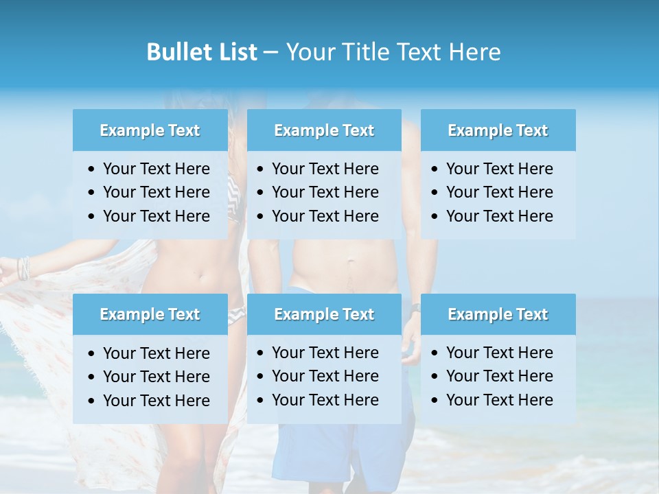 Sea Natural Romance PowerPoint Template