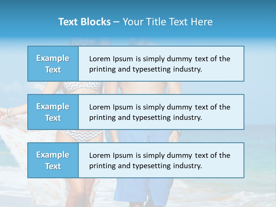 Sea Natural Romance PowerPoint Template