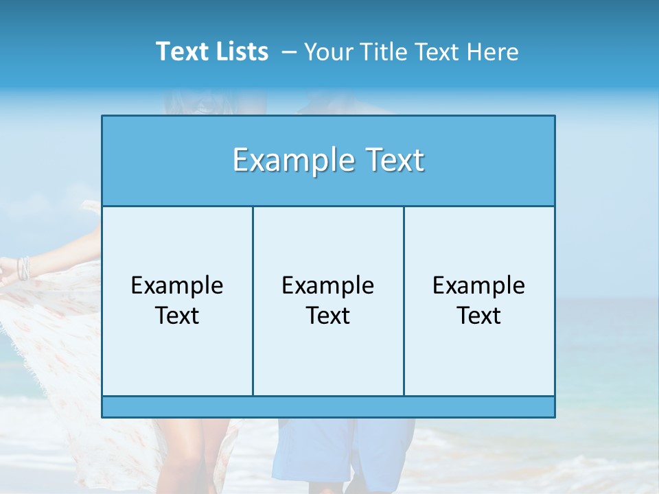 Sea Natural Romance PowerPoint Template