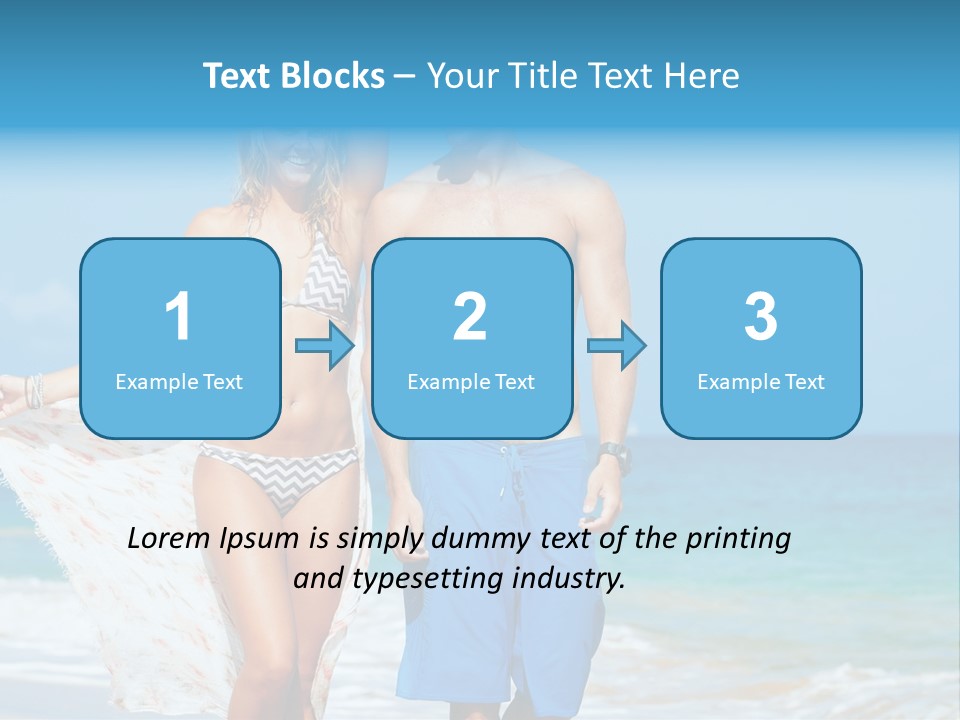 Sea Natural Romance PowerPoint Template