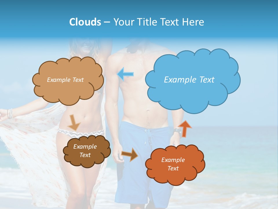 Sea Natural Romance PowerPoint Template