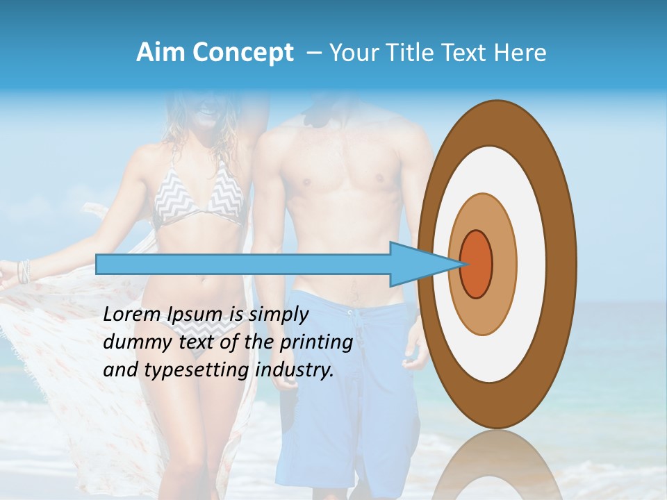 Sea Natural Romance PowerPoint Template