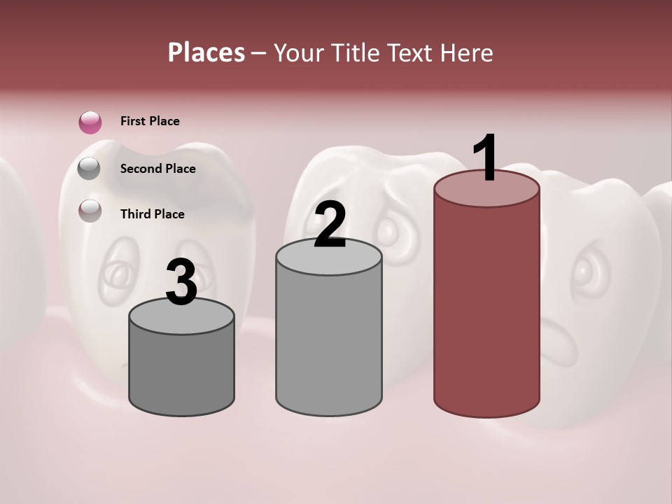 Dental Decay Illustration Toothache PowerPoint Template