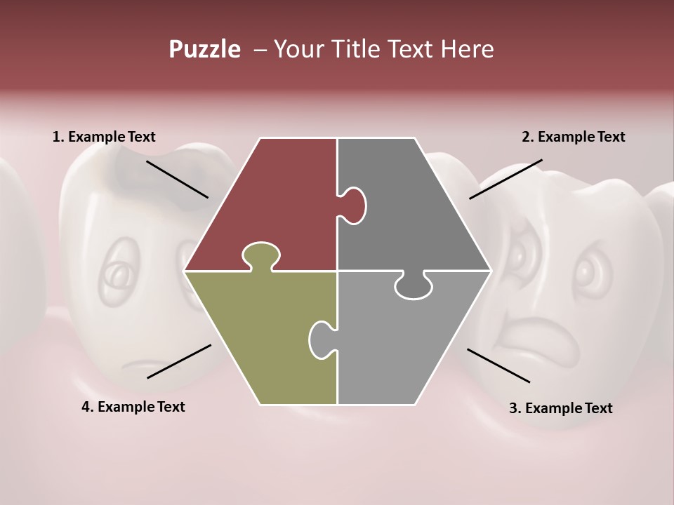 Dental Decay Illustration Toothache PowerPoint Template