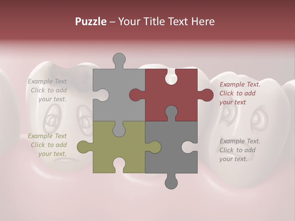 Dental Decay Illustration Toothache PowerPoint Template