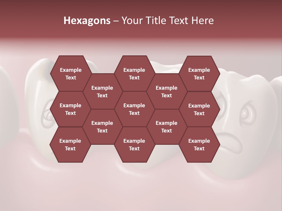 Dental Decay Illustration Toothache PowerPoint Template