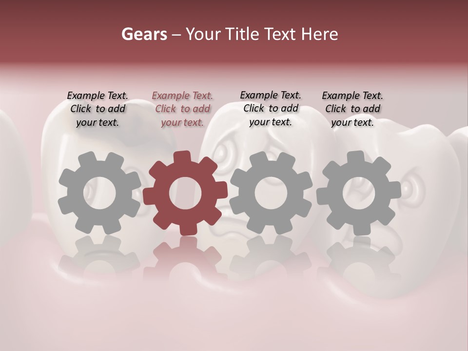 Dental Decay Illustration Toothache PowerPoint Template