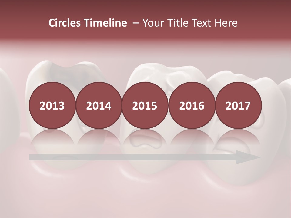 Dental Decay Illustration Toothache PowerPoint Template