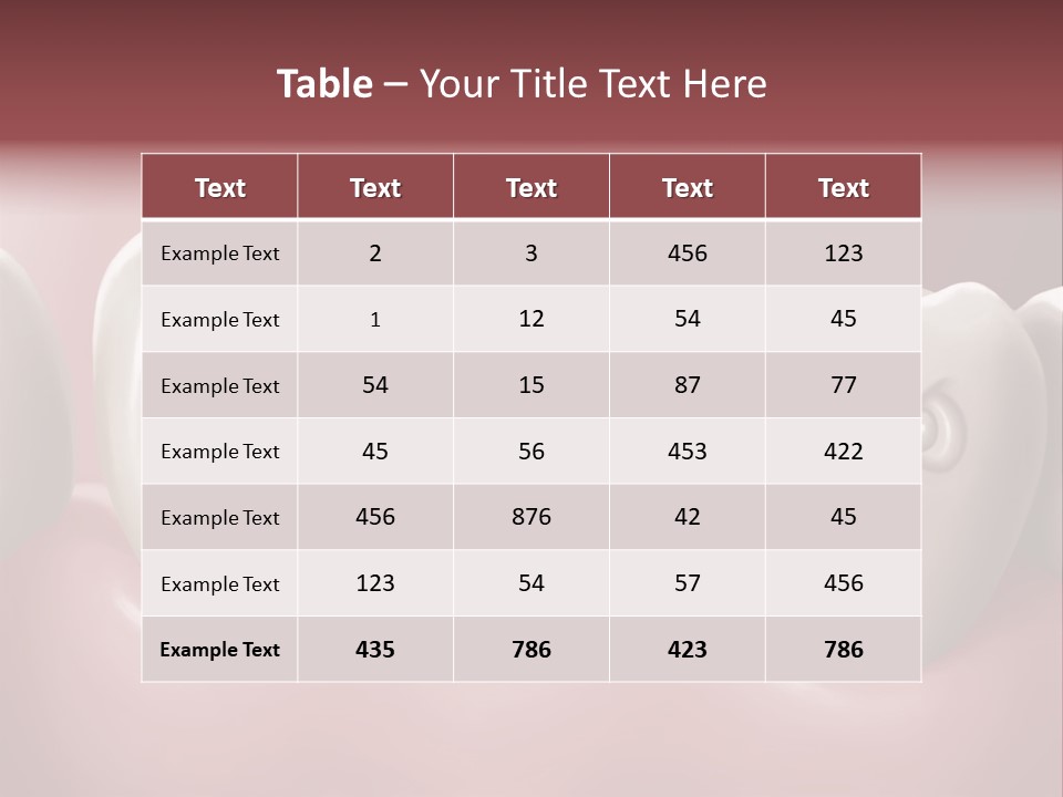 Dental Decay Illustration Toothache PowerPoint Template